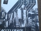 rem accelerate double vinyl+cd,uk only sales