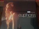 EUPHORIA SEASON 2 HBO ORIGINAL SERIES SOUNDTRACK ORANGE VINYL RECORD LP IN HAND