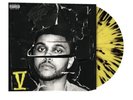 THE WEEKND BEAUTY BEHIND MADNESS YELLOW BLACK SPLATTER VINYL 12