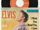 Elvis Presley, 47-6540 Jahreszahlcover 1956 My Baby Left Me , Germany.