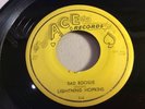 LIGHTNING HOPKINS-ACE 516-BAD BOOGIE/WONDER WHAT IS WRONG WITH ME-BLUES 45 1956