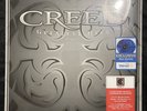 Creed Greatest Hits Blue Marble Vinyl 2xLP etched.