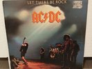 AC/DC Let There Be Rock Heavy Metal Record Vinyl Lp Album Atco 1977