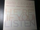 Here If You Listen by David Crosby Vinyl LP Record Album 2018