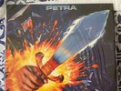 PETRA On Fire  1988 Vinyl 12'' Lp. Vinyl Record Christian Rock Lyric Insert VG+