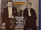 Complete Sonaten Piano HASKIL Violin GRUMIAUX BEETHOVEN BoxSet Philips STEREO NM