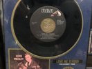 Elvis Presley Love Me Tender 45 Record - 1956 RIAA Cert Platinum Framed #4/90