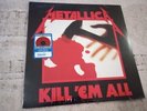 Metallica Kill Em All Exclusive Jump in the Fire Engine Red Vinyl Record LP New