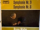 2 LP PHILIPS HI FI STEREO 835542/43 AY-BEETHOVEN-Symphony No 8 &9 - BRUNO WALTER