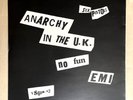 SEX PISTOLS Anarchy In The UK 12” Vinyl Rare Single Virgin 1983 EMI No Fun PiL