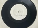 The Undertones Test Pressing White Label Jimmy Jimmy / Mars Bars Vinyl Very Rare