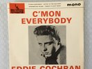 EDDIE COCHRAN - C'MON EVERYBODY - UK EP - VG/VG++