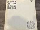 Led Zeppelin Live At The Los Angeles 9-4-70 Vinyl 1970 70-007-03C Rubber Dubber