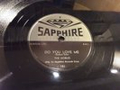 NOBLES-SAPPHIRE 151-DO YOU LOVE ME/WHO'S BEEN RIDING MY MULE-CHGO R&B DOO-WOP 78