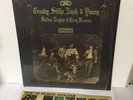 CROSBY STILLS NASH & YOUNG DEJA VU LP 1970 FIRST PRESSWELL PRESS SHRINK HYPE EX
