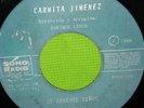 CARMITA JIMENEZ - BOOGALOO ' SE APRENDE SEÑOR 1968  45RPM (escuchar )