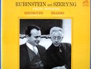 RUBINSTEIN SZERYNG - BEETHOVEN BRAHMS VIOLIN SONATAS 1S RCA LSC-2620 1962 VG/VG+
