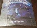 Metallica Ride The Lightning Vintage Megaforce Record Vinyl RARE MISSPRINT