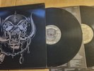 MOTORHEAD No Remorse Rare LEATHER SLEEVE Double LP Album Excellent