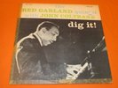 THE RED GARLAND QT w/ JOHN COLTRANE Dig It LP 1960s pressing JAZZ