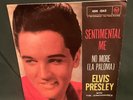 Elvis Presley RCA 45N 1242 Sentimental Me / No More 45 W/ Sleeve 1962 Italy