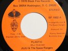 JUJU & THE SPACE RANGERS Plastic BLACK FIRE 45 soul funk NM 7” HEAR