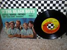 BEACH BOYS-Four By The Beach Boys-OR.RARE NICE PICTURE SLEEVE & VG- EP Plays VG+