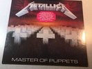 Metallica- Master Of Puppets Orig PROMO 1986 US 1st Press W/Hype Sticker S025325