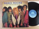 Hanoi Rocks – Self Destruction Blues   GERMANY  1983  LP   Vinyl  vg++