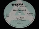 THE DAMNED - NEW ROSE - NEAT NEAT NEAT - DJ PROMO - STIFF RECORDS - VERY GOOD+