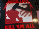 Metallica – Kill 'Em All - 1983 first pressing with lyrics - vinyl LP MFN 7