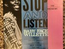 Baby Face Willette Stop and Listen Blue Note vinyl LP Connoisseur 1994 USA Mint