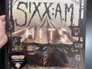 SIXX: A.M. Hits NEW SEALED 2LP LIMITED EDITION RED & BLACK SMOKE VINYL HYPE