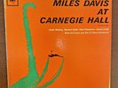 1962 MILES DAVIS at CARNEGIE HALL LP Record 2-Eye Columbia CL1812 Mono VG++