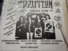 Led Zeppelin Live In Osaka Japan 9/29/71  2x Vinyl LPs Excellent