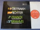 FRANCK / BRAHMS - VIOLIN SONATAS LP, David Oistrakh, Richter, EMI ASD 2618