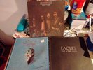 (3) Vinyl Albums EAGLES THEIR GREATEST HITS-Desperado-The Long Run 1971 era