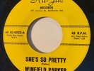 NORTHERN SOUL Winfield Parker SHE'S SO PRETTY Ru-Jac 45 rare KILLER dancer NM