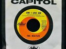THE BEATLES And I Love Her & If I Fell Top 45 w/factory sleeve CAPITOL #5235