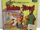 Rare 1973 Disneyland Records Robin Hood Story Book #3810 Disney Vinyl album LP