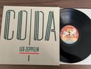 Led Zeppelin -Coda. 1982 Swan Song 1st Press with Embossed Sleeve + Inner Sleeve