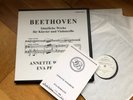EVA PEDRAZZI WEISBROD BEETHOVEN COMPLETE CELLO 4 LP BOX MIRECOURT SIGNED 131/300