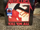 Blackened Recordings Kill EM All by Metallica Walmart Exclusive Colored Vinyl