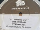 Jets To Brazil Orange Rhyming Dictionary TEST PRESS/Jawbreaker/TITR/Jadetree