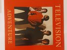 Television - Adventure RARE 1978 UK 1st Pressing Red Vinyl + Insert K52072 EX/EX