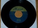 RARE Little Esther Hound Dog Sweet Lips Federal Records 45 rpm 1953 blues