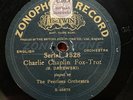 THE PEERLESS ORCHESTRA - ‘CHARLIE CHAPLIN FOX-TROT’ 1915 ZONOPHONE 78