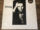 Sting Nothing like the sun  X2 Vinyl AMA6402 Ltd ed Print & Lyric Inner  Vg++