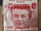Rare 1965 SP 45T Jukebox Claude François 
