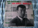 MEMORIES OF BUDDY HOLLY LP - AUSTRALIA 1962 - CORAL CL 7634